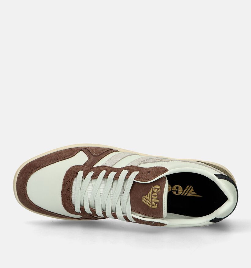 Gola Rebound Quadrant Witte Sneakers voor heren (328681) - geschikt voor steunzolen