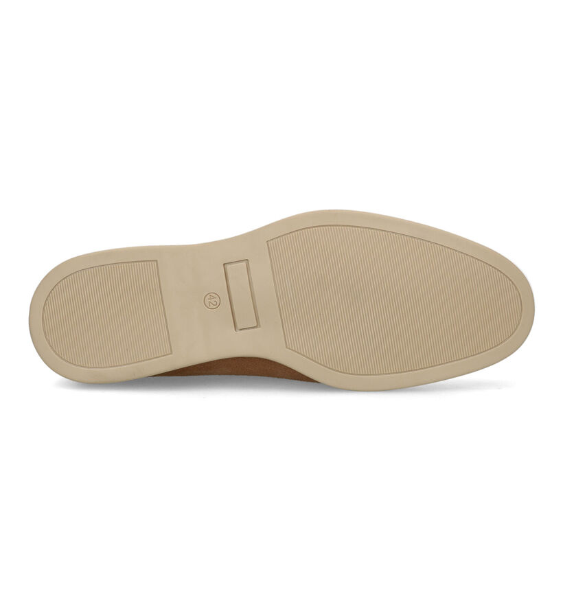 Scapa Chaussures à enfiler en Camel pour hommes (324209) - pour semelles orthopédiques