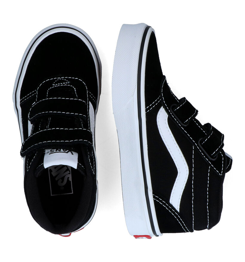 Vans Ward Mid V Zwarte sneakers voor jongens (312297)