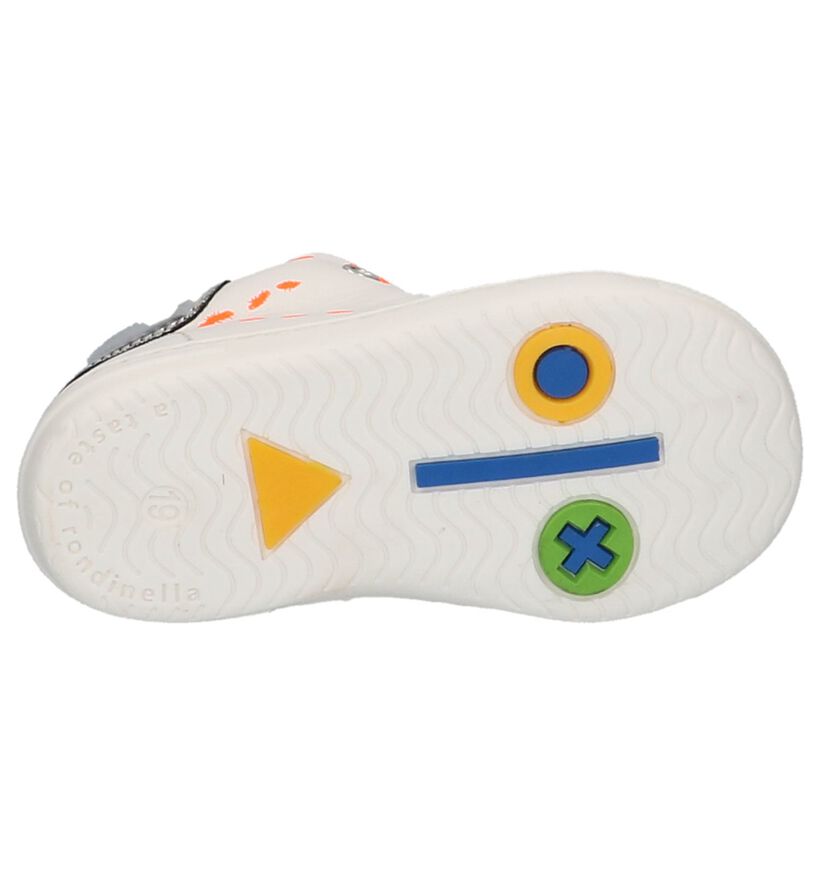 Rondinella Witte Babysneakers, , pdp