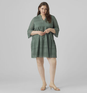 Vero Moda Curve Kleedjes Groen