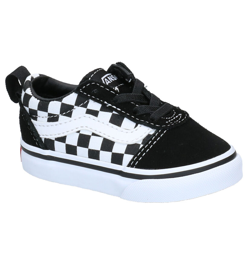 Vans Ward Slip On Baskets en Noir pour garçons (303076)