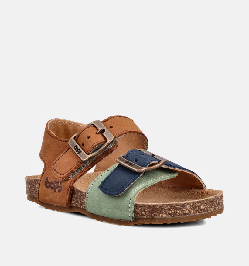 Bopy Sandales en Camel pour filles, gar&ccedil;ons (373072)