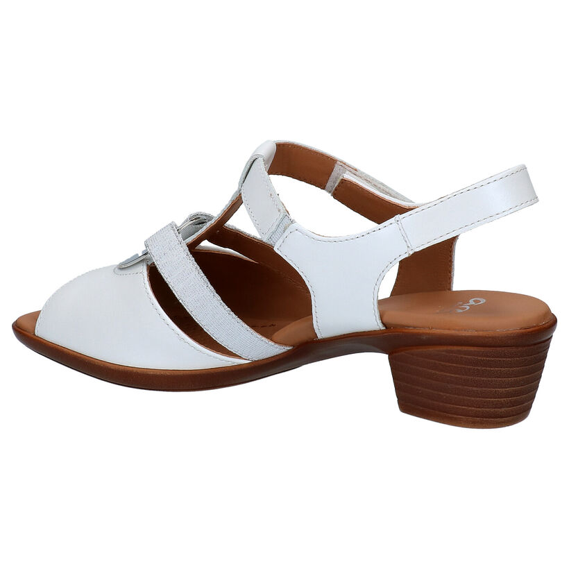 Ara Lugano Sandales en Blanc en cuir (272506)