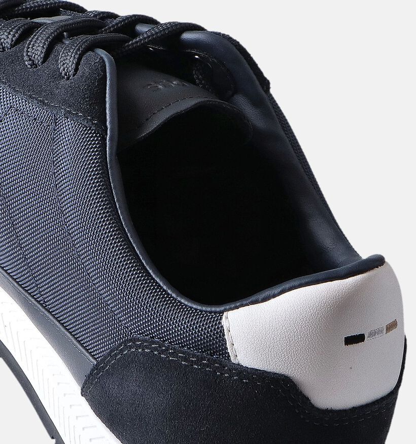 BOSS Titanium Blauwe Veterschoenen voor heren (349957) - geschikt voor steunzolen