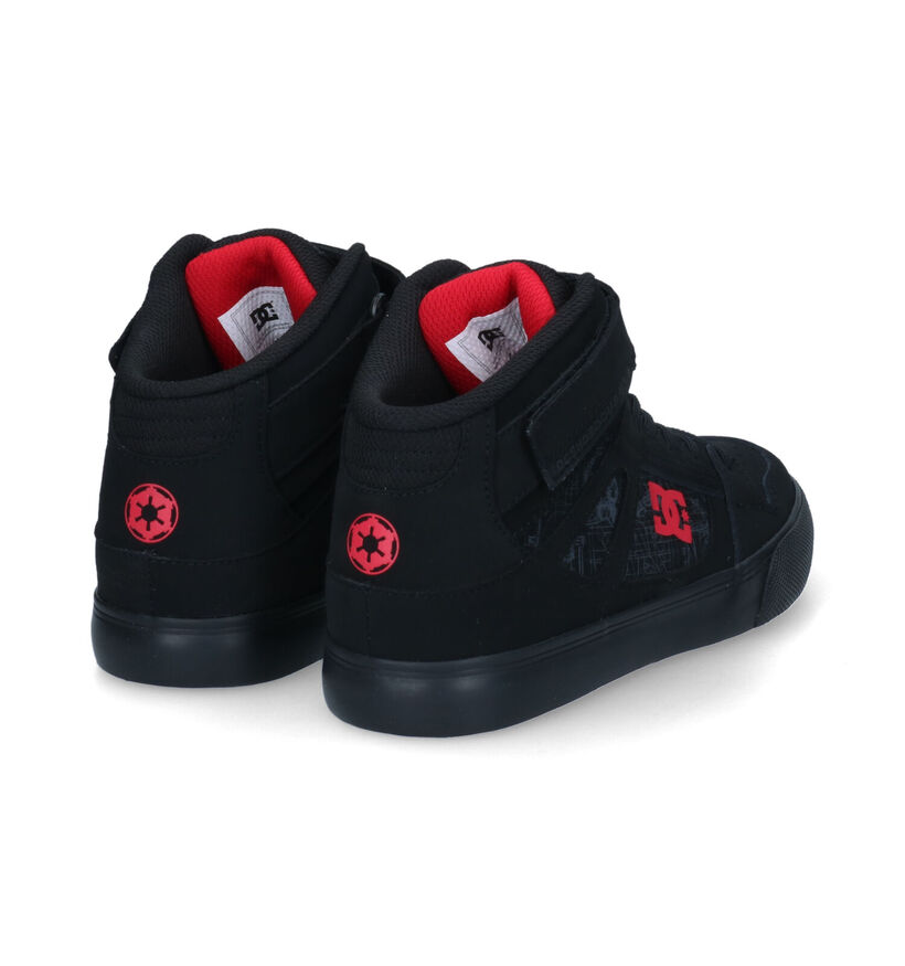 DC Shoes Pure HI Star Wars Zwarte Sneakers in stof (308538)