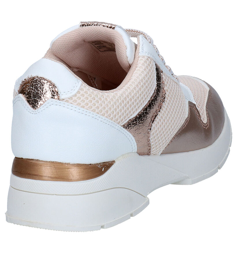 Sprox Baskets casual en Beige clair en simili cuir (292582)