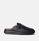 G-Comfort Zwarte Pantoffels voor Steunzolen voor heren (356036) - geschikt voor steunzolen