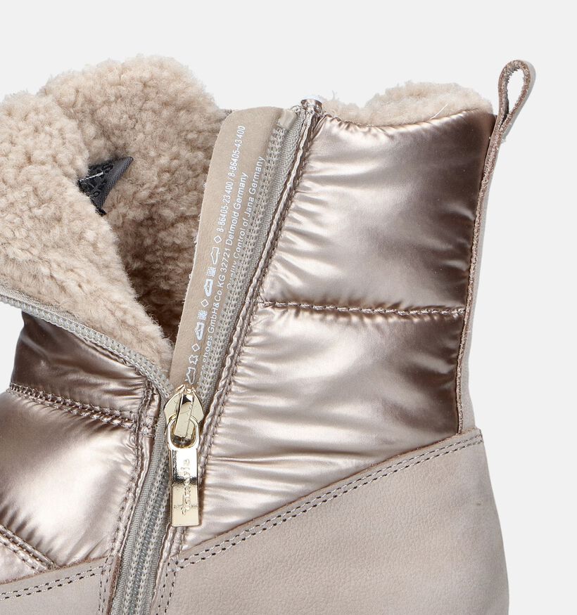 Tamaris Comfort Beige Winter boots voor dames (346402) - geschikt voor steunzolen
