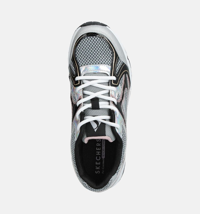 Skechers Uno Baskets basses en Argent pour filles (360934)