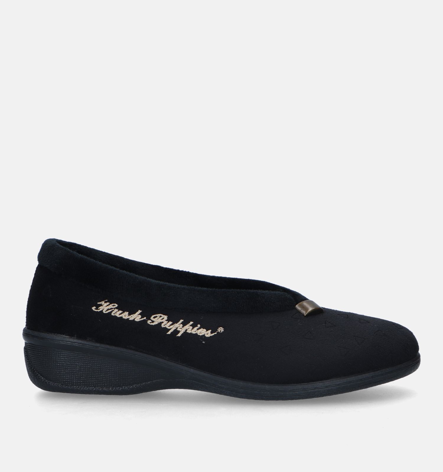 Hush Puppies Dilto Pantoufles en Noir Femmes Pantoufles en ligne sur TORFS.BE