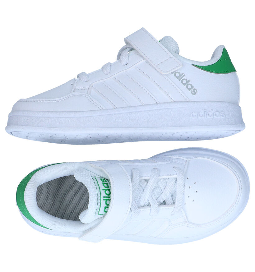 adidas Breaknet C Zwarte Sneakers voor jongens, meisjes (314990)