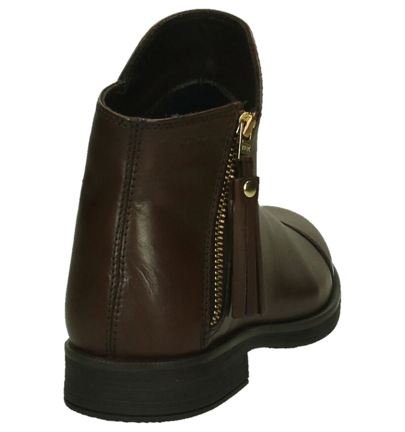 Geox Chaussures hautes en Marron en cuir (200284)