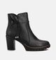 Rieker Bottines à talons en Noir pour femmes (360470)