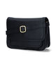 Hampton Bays Zwarte Crossbody Tas in leer (319492)