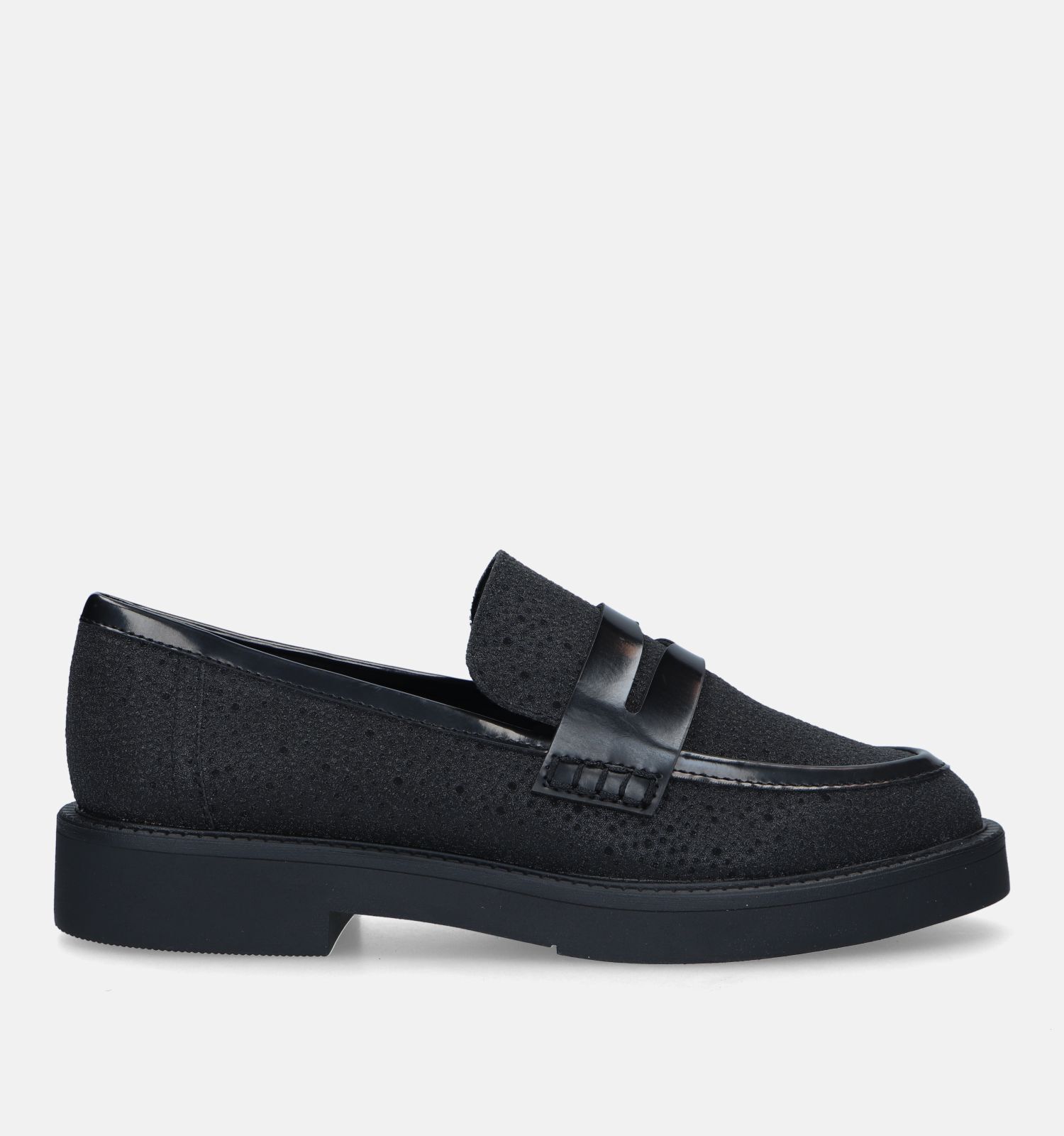 Marco Tozzi Zwarte Instappers Dames Lage schoenen Online op
