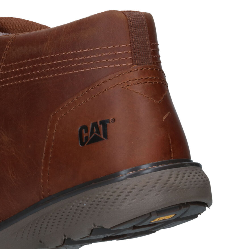 Caterpillar Trey Bottines en Brun pour hommes (329667) - pour semelles orthopédiques
