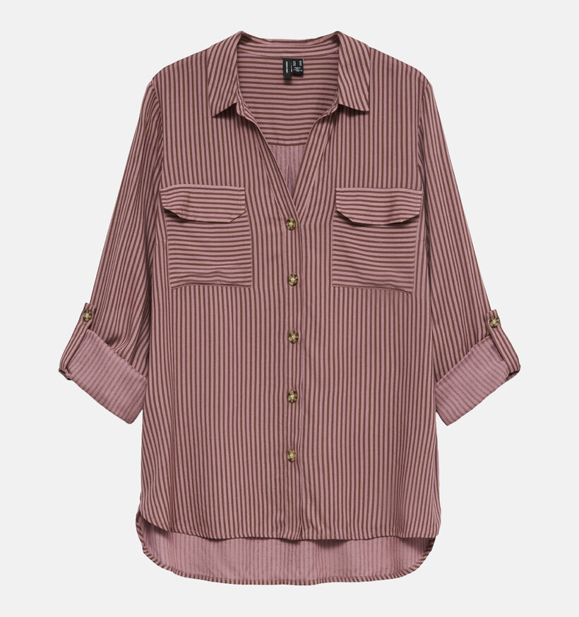 Vero Moda Curve Bumpy Roze Hemd voor dames (381430)