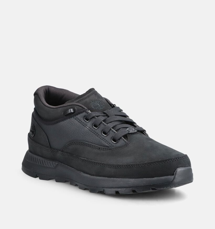 Timberland Euro Grid Mid Baskets basses en Noir pour hommes (378146) - pour semelles orthop&eacute;diques