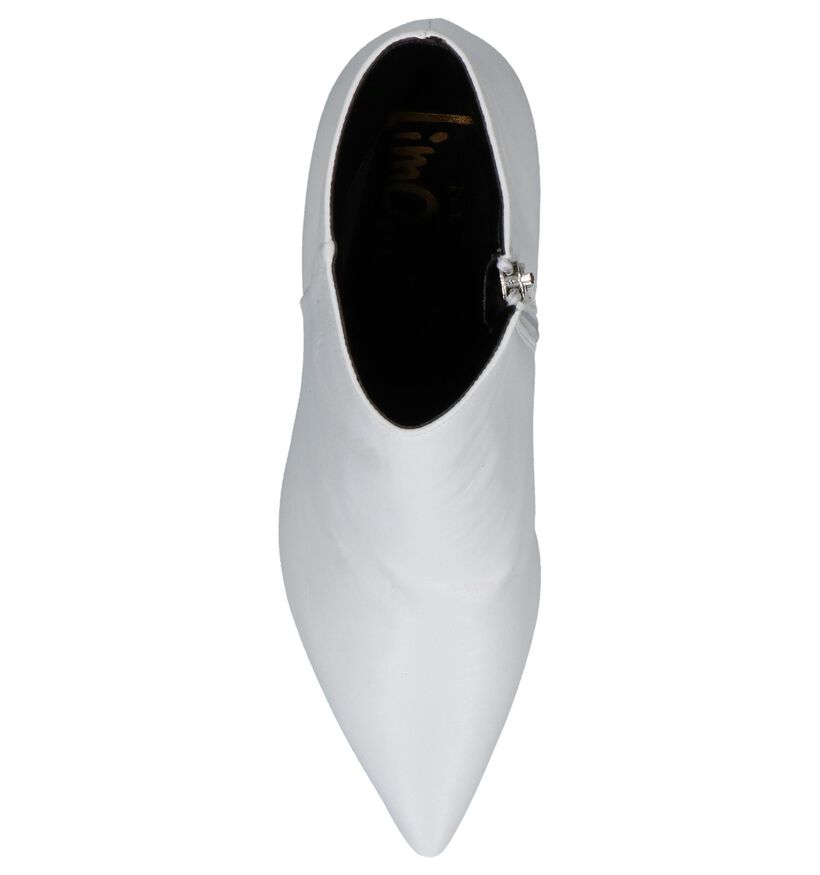 Via Limone Bottillons à talons en Blanc en cuir (232215)