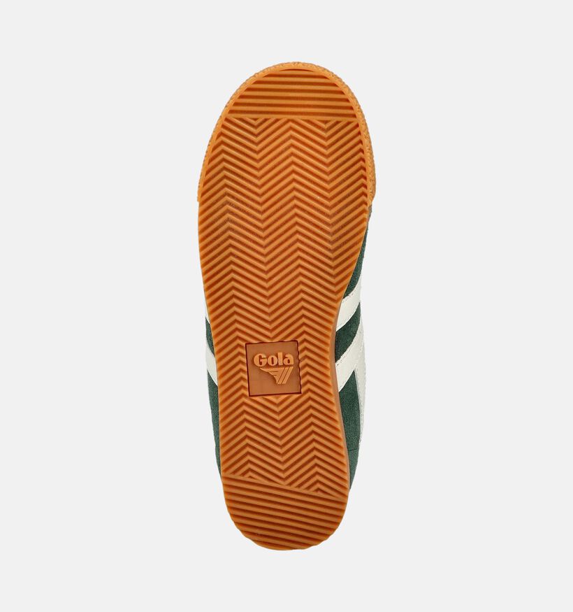 Gola Harrier Baskets en Vert pour femmes (360803) - pour semelles orthopédiques