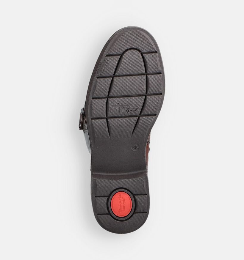 Tamaris Comfort Cognac Lange Laarzen voor dames (362911) - geschikt voor steunzolen