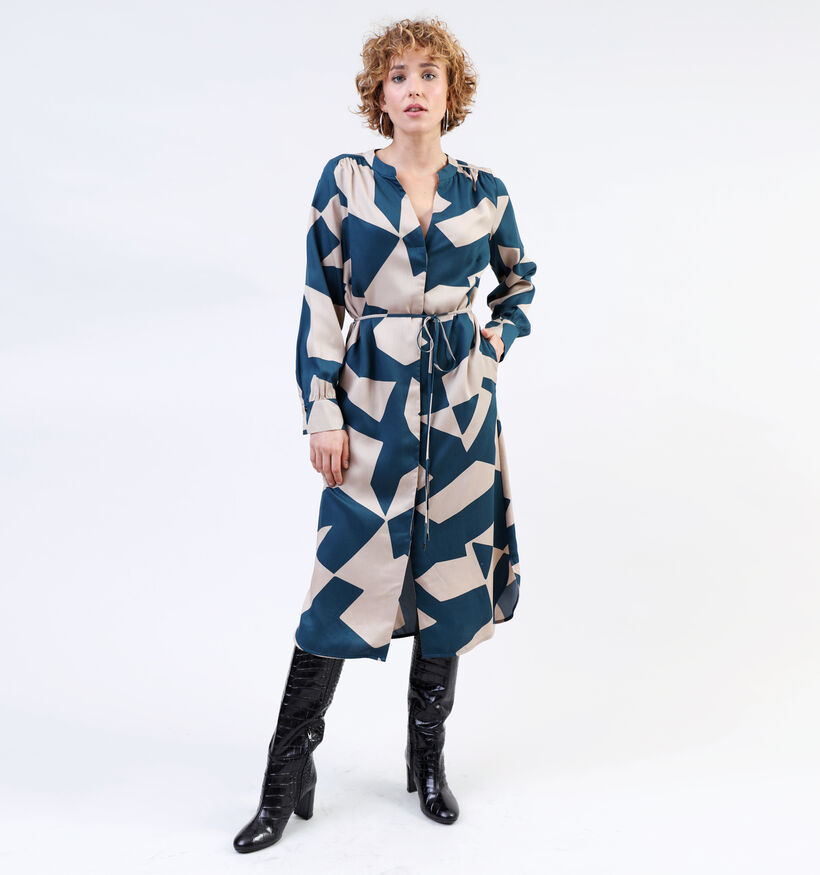 comma Robe en Bleu pour femmes (334780)