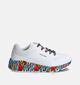 Skechers Uno Lite Subtle Love Witte Sneakers voor meisjes (360956)