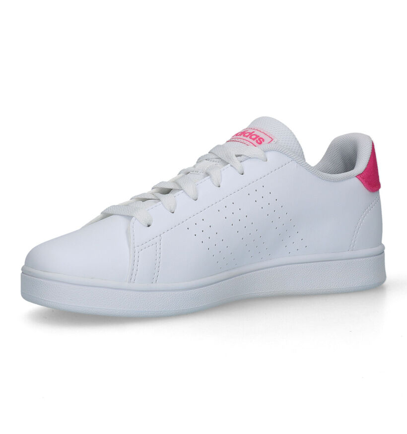 adidas Advantage K Witte Sneakers voor meisjes (326890)