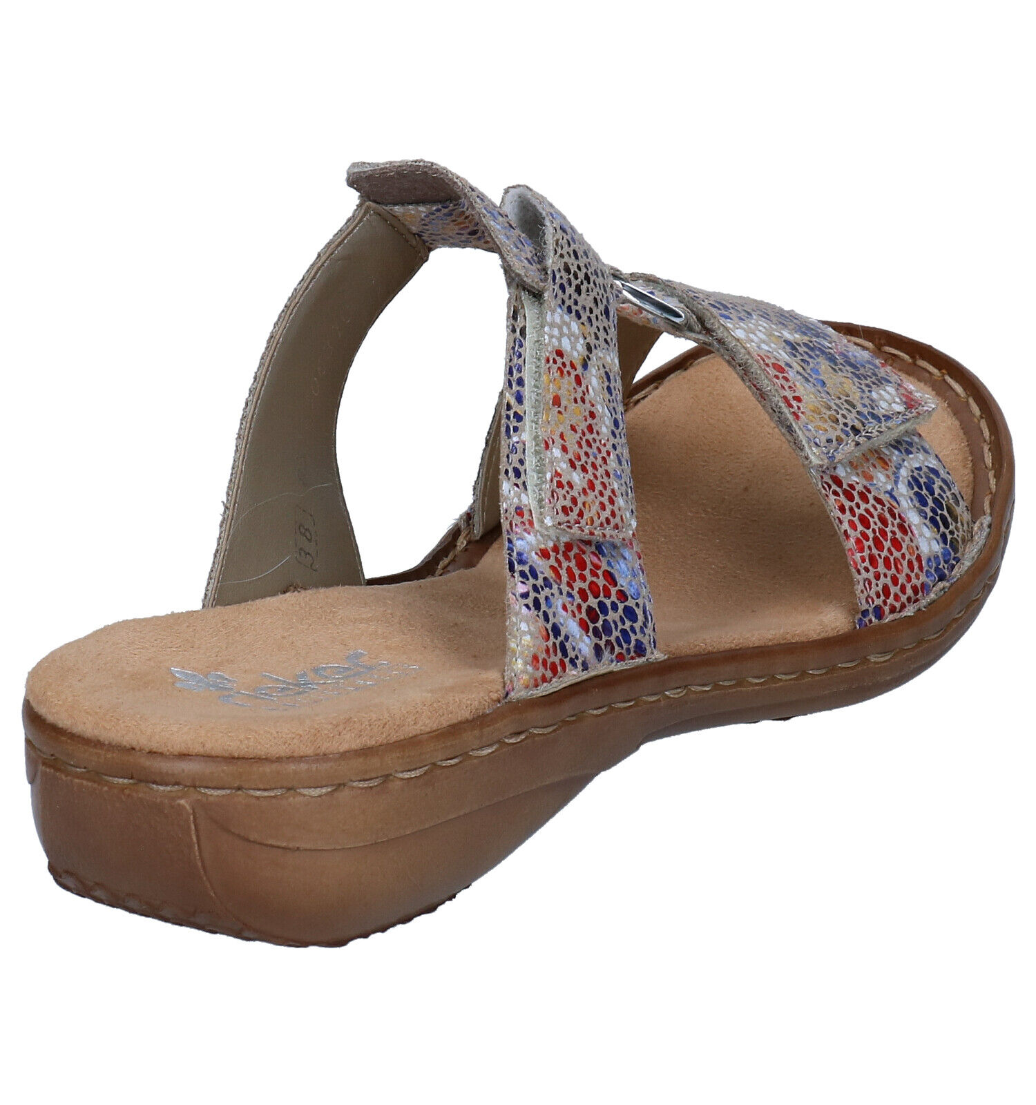Rieker Meekleurige Slippers Dames Slippers Online op TORFS.BE