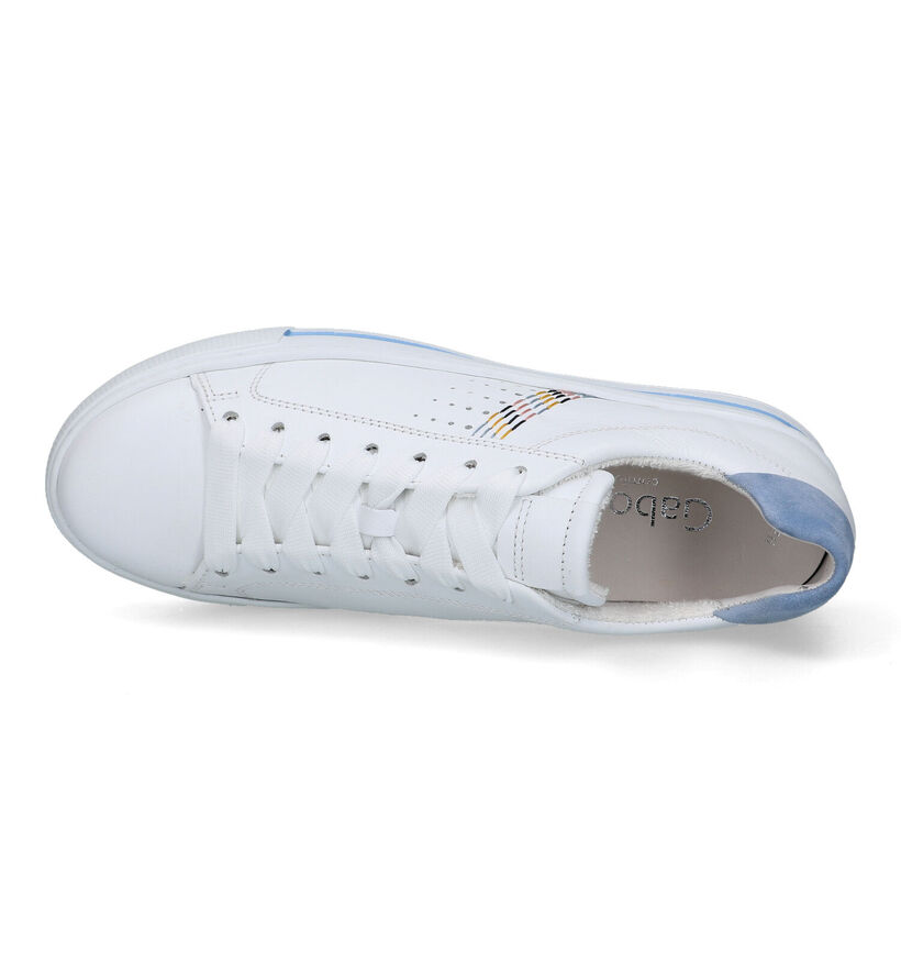 Gabor Optifit Witte Sneakers voor dames (319484) - geschikt voor steunzolen