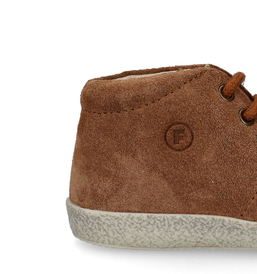 Falcotto Ostrit Suede Chaussures pour bébé en Vert pour garçons (339416)