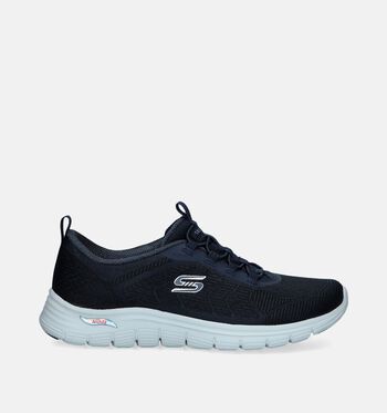 Skechers Arch Fit Low Baskets Bleu