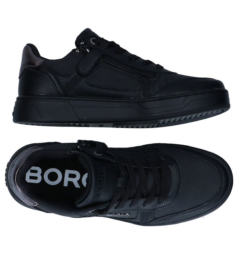 Björn Borg Zwarte Sneakers in kunstleer (279100)