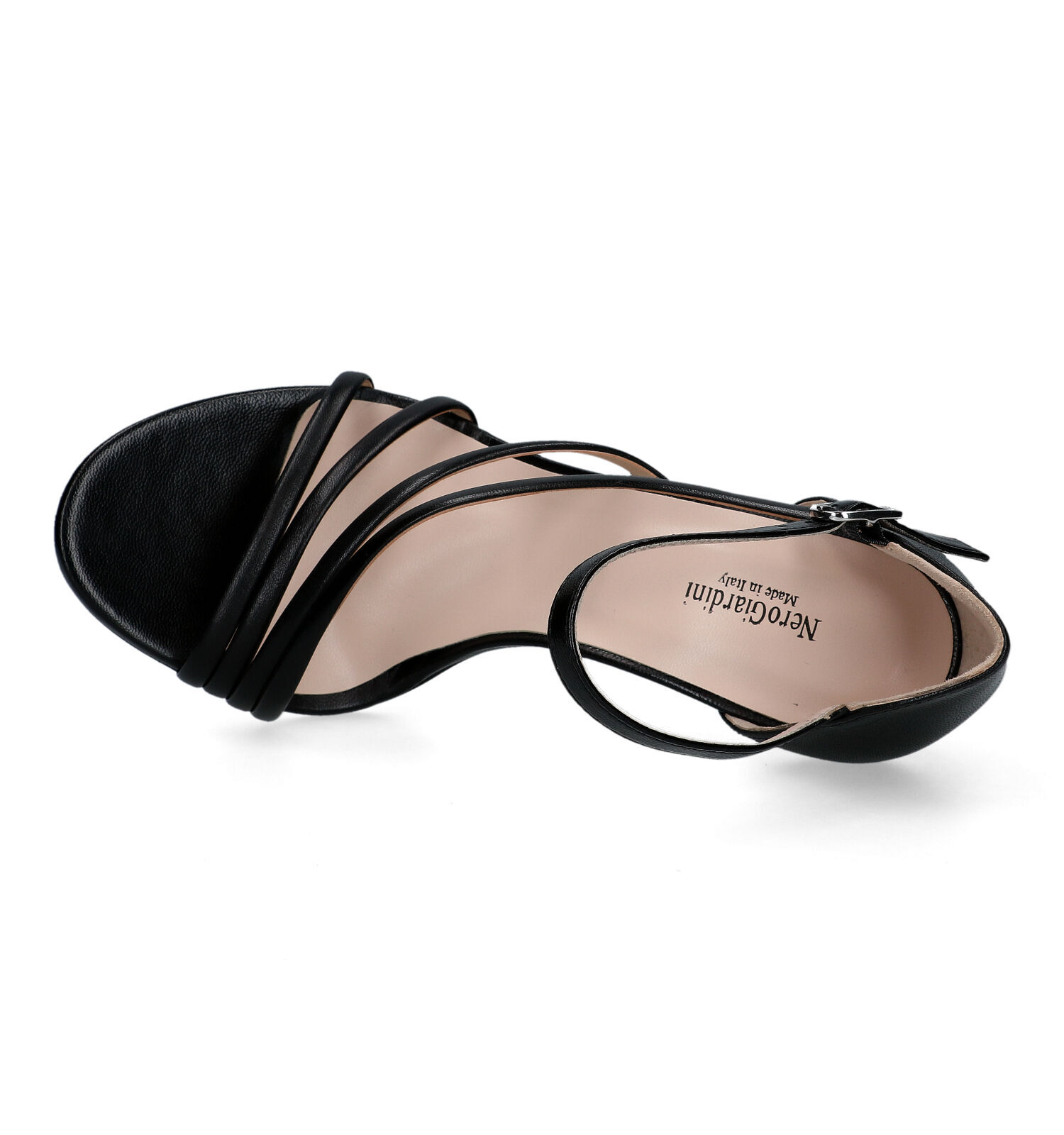 Zwarte dames sandalen met hak online