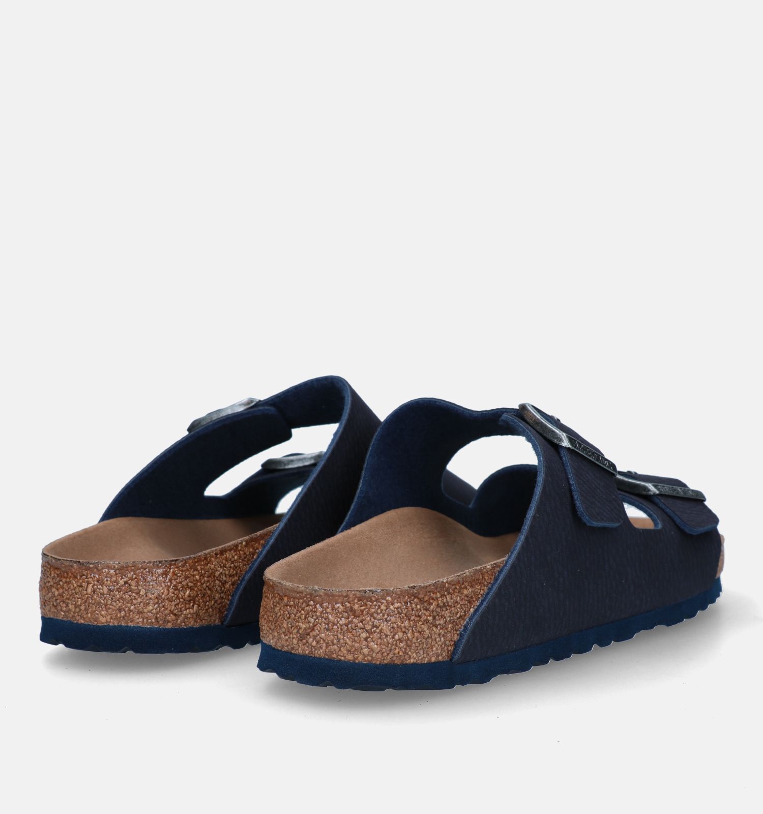 Birkenstock Arizona Vegan Blauwe Slippers Heren Slippers Online op TORFS .BE
