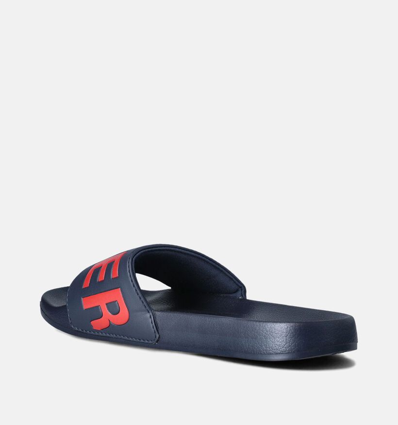 Superdry Core Pool Slide Badslippers Blauw voor heren (353666)