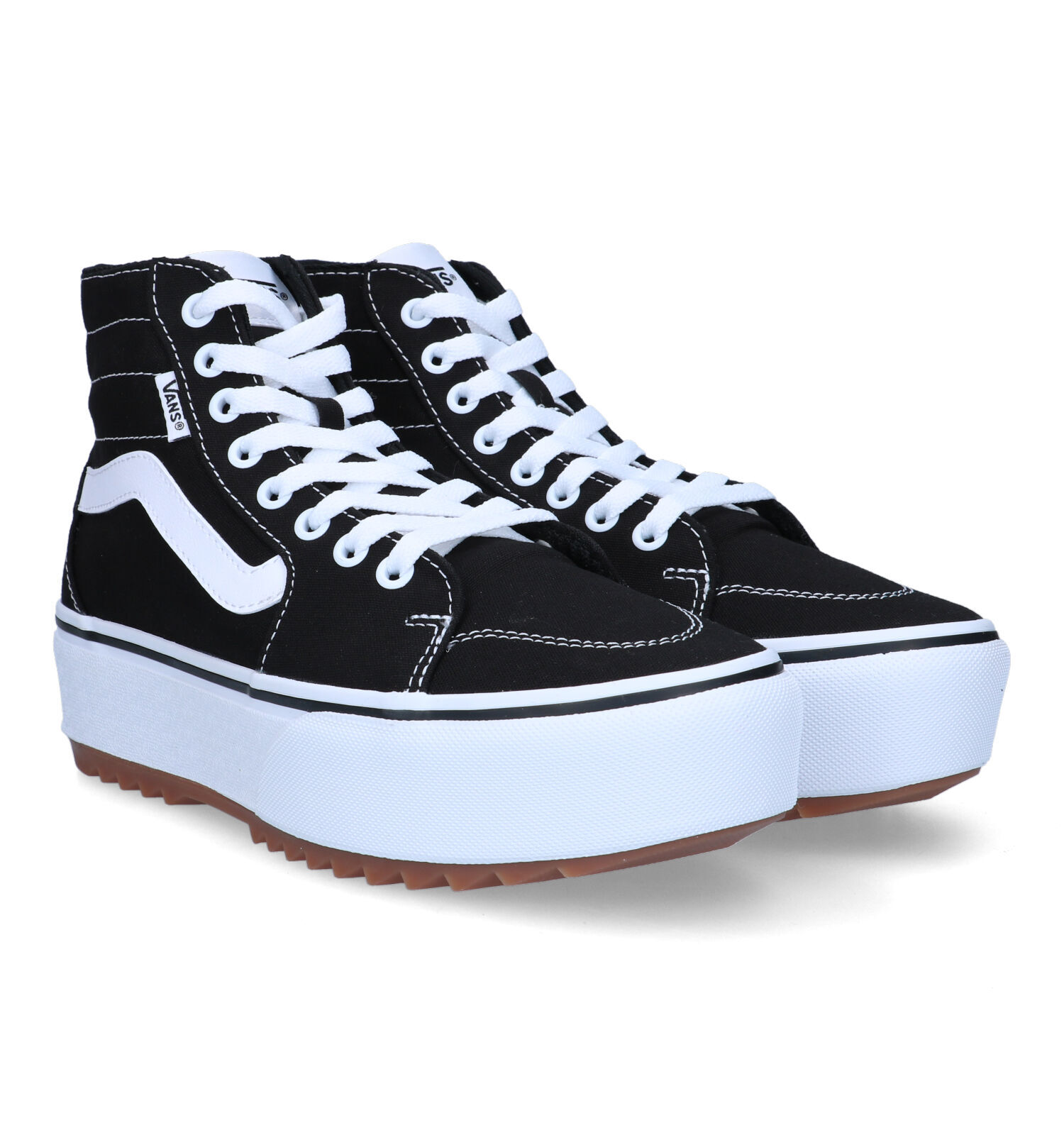 Vans Filmore Hi Tapered Platform Zwarte Sneakers | Dames Sneakers | Online  op TORFS.BE