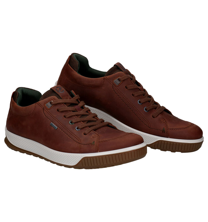 ECCO Byway Chaussures à Lacets en Brun en nubuck (280876)