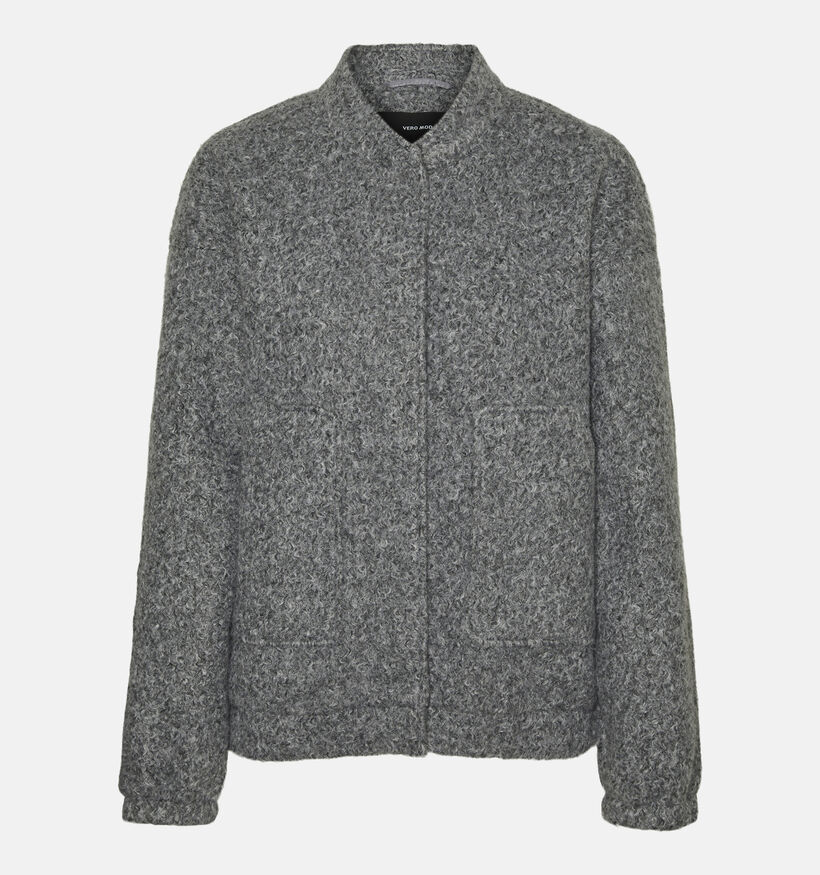 Vero Moda Amber Grijze Bomber jas voor dames (344046)