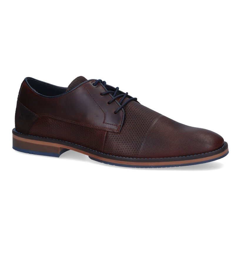 Bullboxer Chaussures à lacets en Brun pour hommes (318468) - pour semelles orthopédiques