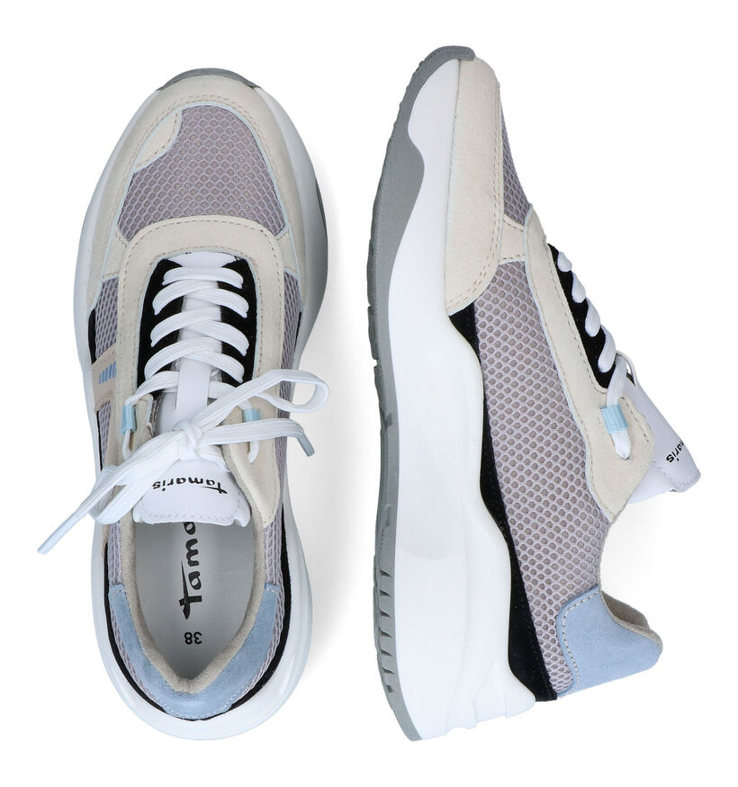 Tamaris Touch It Beige Sneakers in daim (306357)