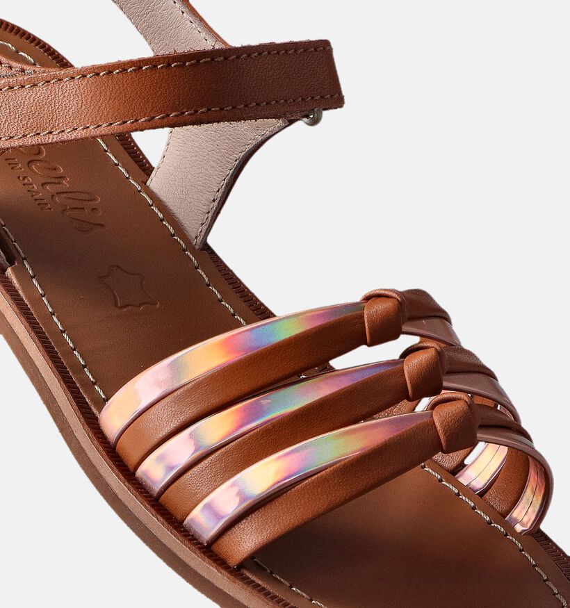 Beberlis Cognac Sandalen voor meisjes (356708)