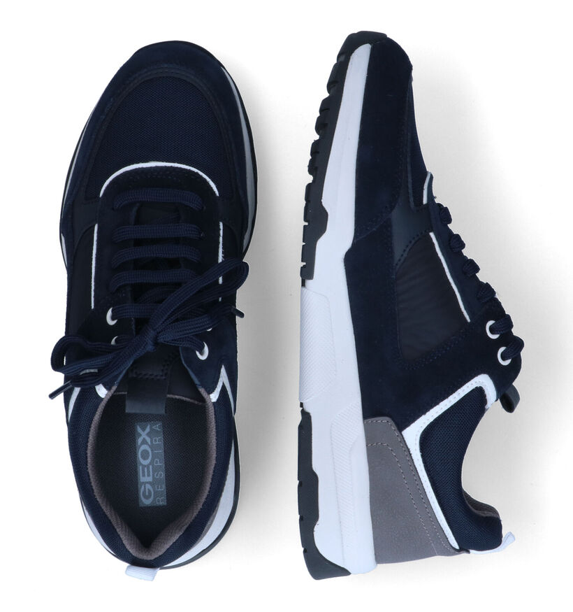 Geox Littio Blauwe Sneakers voor heren (302168) - geschikt voor steunzolen