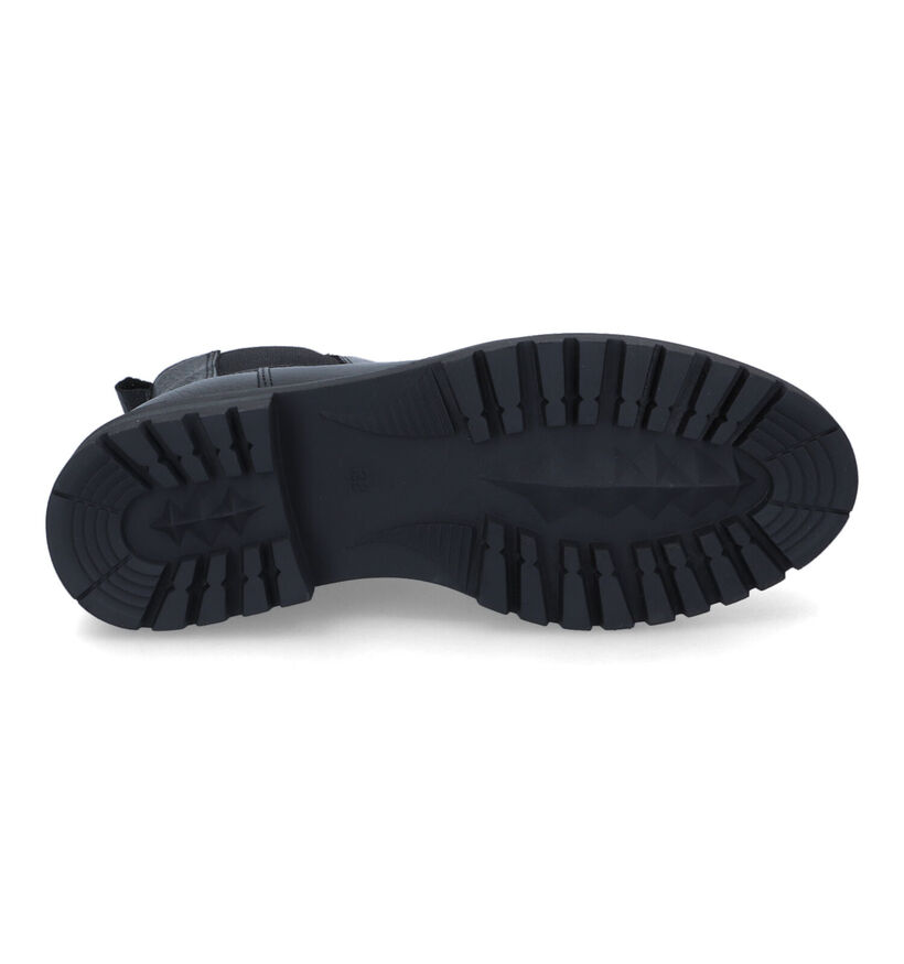 Poelman Bottines Chelsea en Noir en cuir (318226)