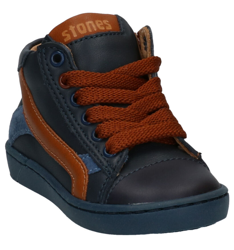 STONES and BONES Chaussures pour bébé en Noir pour garçons (278886) - pour semelles orthopédiques