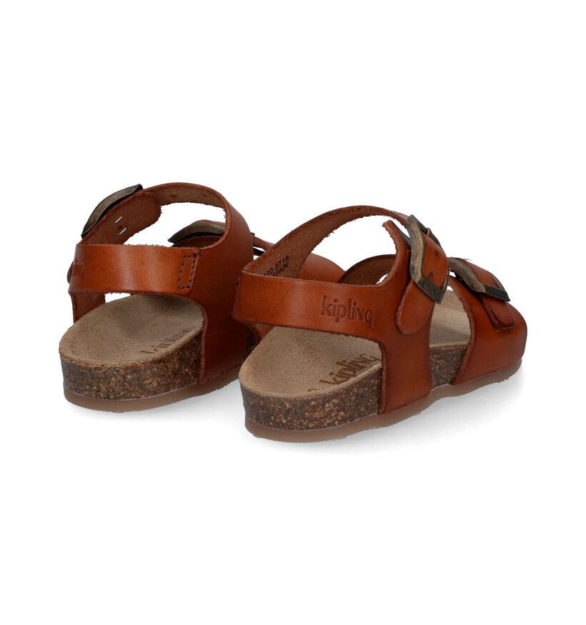 Kipling Easy 4 Blauwe Sandalen in leer (308882)