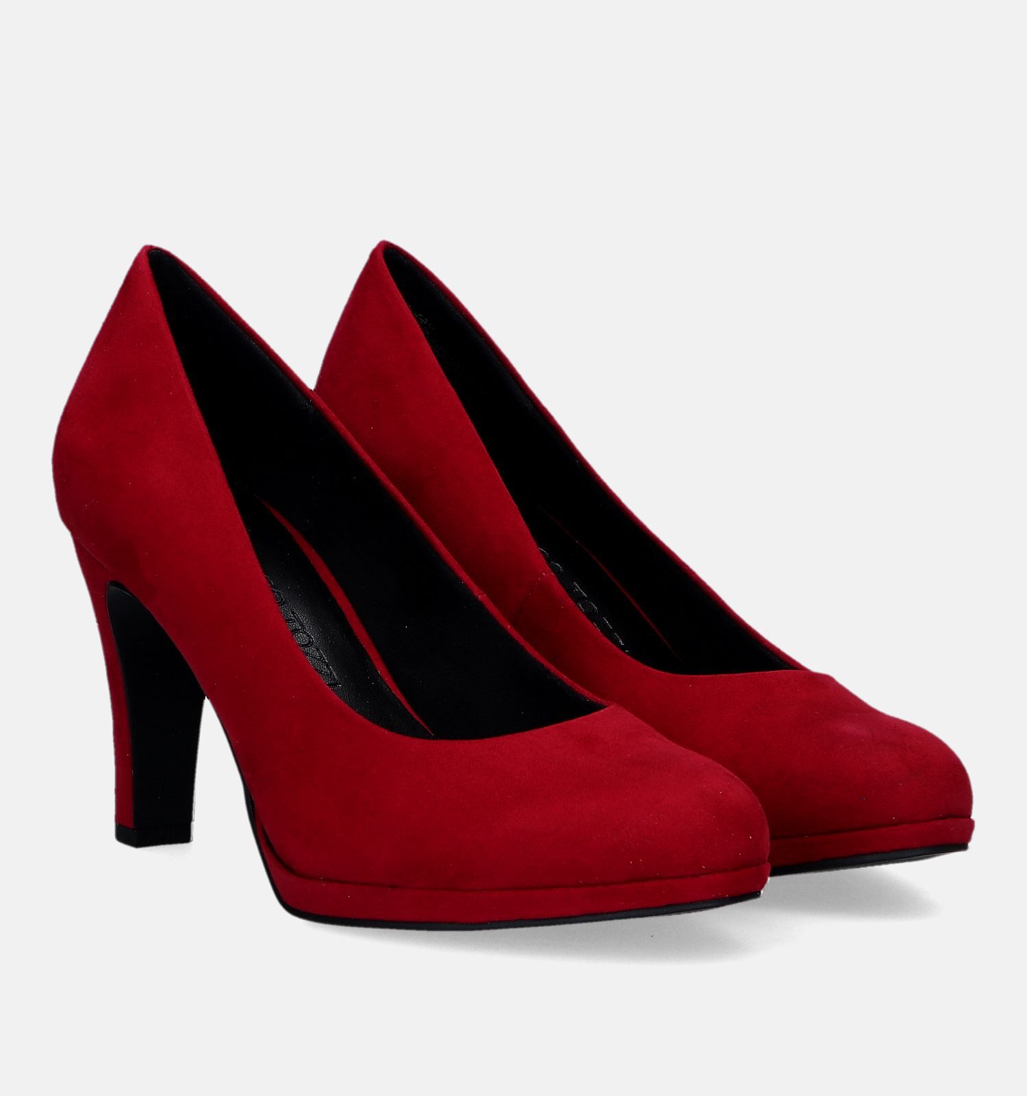 Rode pumps dames sales