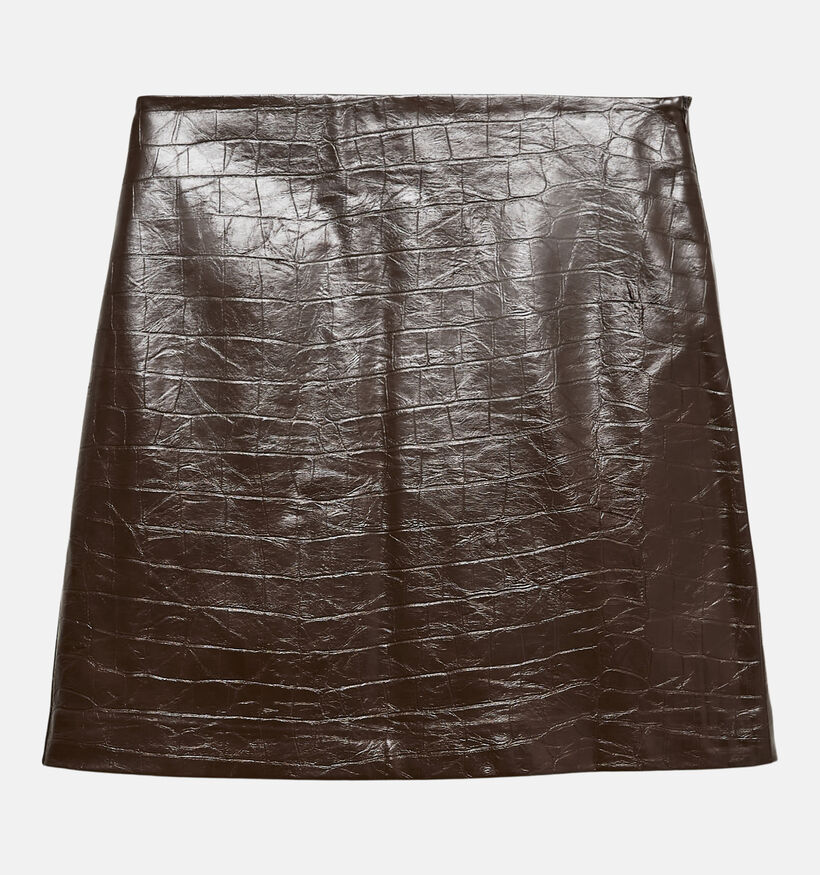Vero Moda Carly Donkerbruine Mini-Rok voor dames (377612)