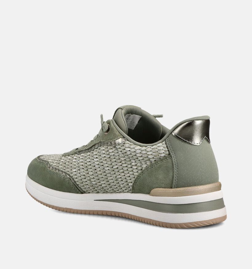 Tamaris Comfort Baskets en Vert pour femmes (367853) - pour semelles orthop&eacute;diques